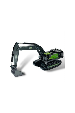 Oyuncak İş Makinaları Metal Uçlu Kepçe Dozer Sürtmeli Ekskavatör