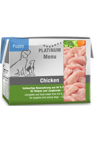 Platinum Tavuklu Yavru Yaş Köpek Maması 90gr
