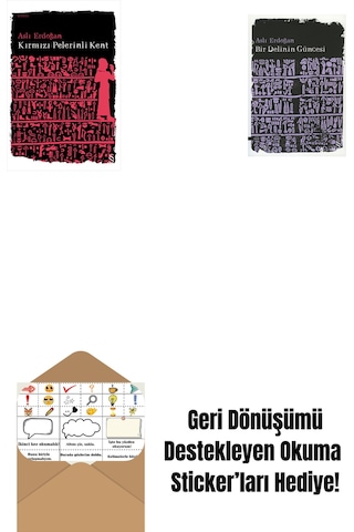 Kırmızı Pelerinli Kent + Bir Delinin Güncesi + Okuma Sticker'ları
