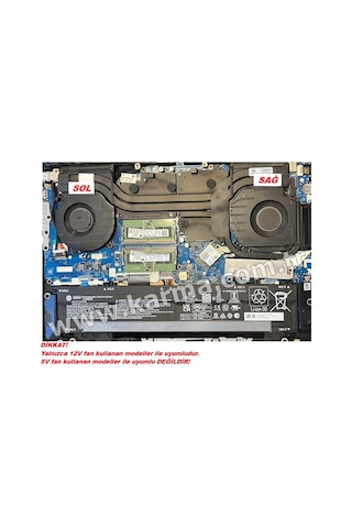 Hp Victus 16-r0000 Gaming Notebook Gpu Fanı - Ver.2 - 12v-80w Sağ Fan / Fan865