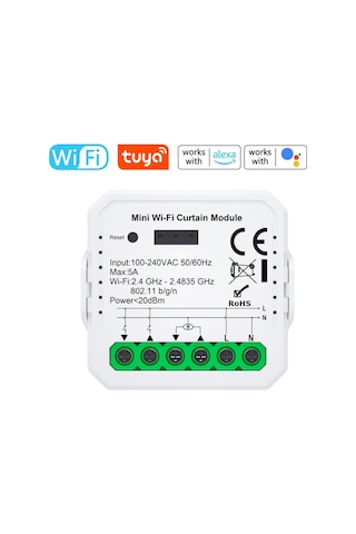Tuya Uyumlu Wifi Perde Panjur Kepenk Kontrolcüsü