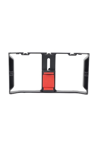 Ayex Ax-pc3 Telefon Cage Rig / Çoklu Hot Shoe Ve 1/4 Vida Bağlantılı / Vlog, Video Ve Canlı Yayın Telefon Kafes