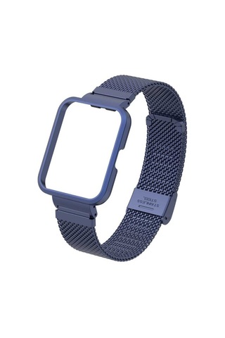 Xiaomi Redmi Watch 2 Lite Uyumlu Krd-66 Metal Zore Kordon-rose Gold
