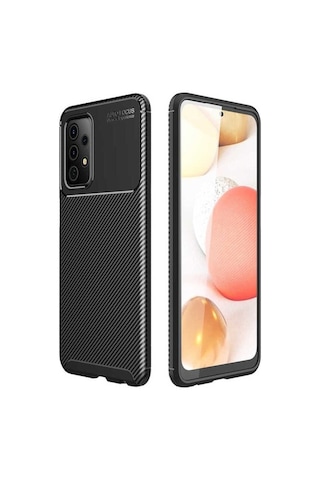 Galaxy Uyumlu A52 Kılıf Zore Negro Silikon Kapak Siyah