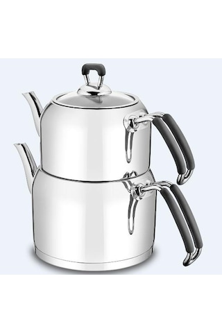 Amboss Saphire Küçük Boy Çaydanlık Siyah Silikon Kulp SAP-4585