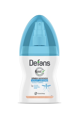 Defans Protect Losyon + Defans Yağsız Losyon  + Detan Sinekkıran + Detan Elektrolik Likit + Yedek Şişe