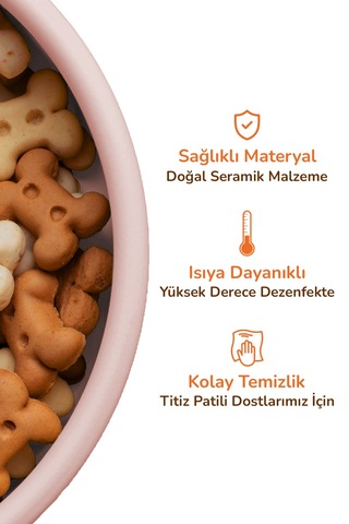 Kedi Köpek Mama Ve Su Kabıı, Mamalık Kase, Mama Kabı