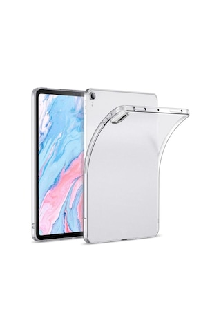 Apple Uyumlu iPad Air 11inç M2 2024 Kılıf Tablet Hibrit Silikon Case A2902 A2903 A2904