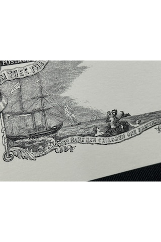 1980 Stamp Collecting Magazine Postcard - Ocean Penny Postage No. 4 - Unposted İngiltere Kartpostal
