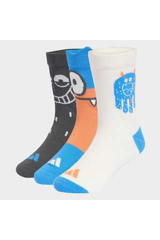 Adidas Tiro Çocuk 3'lü Çorap Ka0295 Çok Renkli
