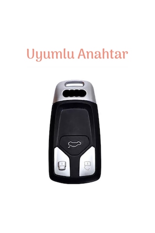 AUDİ Uyumlu A4 Q5 Q7 TT ANAHTAR KILIFI KREM