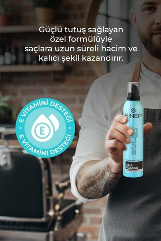 Sinep Boldy Series Ultra Strong Saç Köpüğü 300 ML