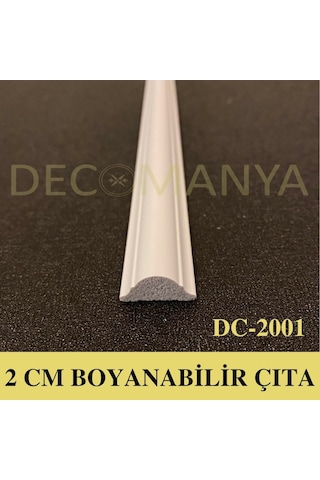 Decomanya Boyanabilir Duvar Çıtası Poliüretan Çıta Polimer Çıta