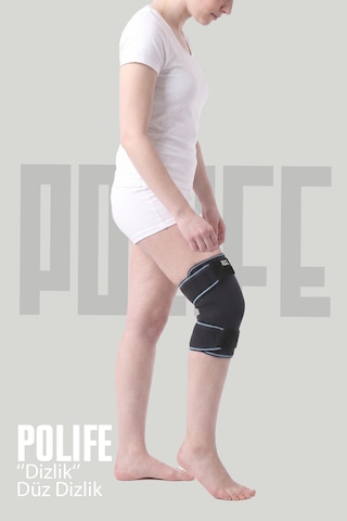 Polife Dizlik Sporcu Dizlik Darbe Koruyucu Sağ Sol Uyumlu 13x13 + Jel