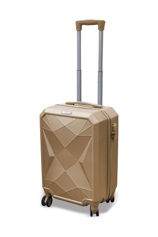 Coral High Diamond ABS Latte 3'lü Valiz Seti 16630 Sütlü Kahverengi