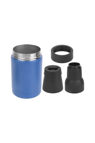 Padalink 304 Paslanmaz Çelik Vakum Izolasyonlu Bira Soğutucu 3'ü 1 Arada Açıcı Ve Denge Tabanlı 300-400ml Mavi