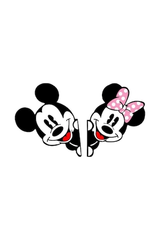 Mickey Mouse Ve Minnie Mouse Sticker