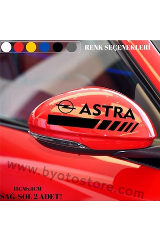 Opel Astra Için Ayna Kapağı Sticker (2 Adet) Opel Astra Için Ayna Kapağı Sticker (2 Adet)