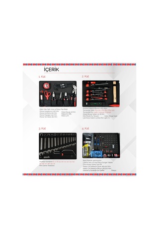 Brio Takım Çantası 007 Bond Pro Home X 159 Parça