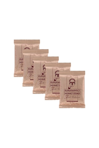 Kurukahveci Mehmet Efendi Türk Kahvesi 5 x 100 G