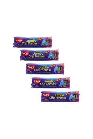 Viora Mavi Özgürlük Kokulu Mavi Çöp Torbası Poşeti 5 x 7'li 72 x 95 CM