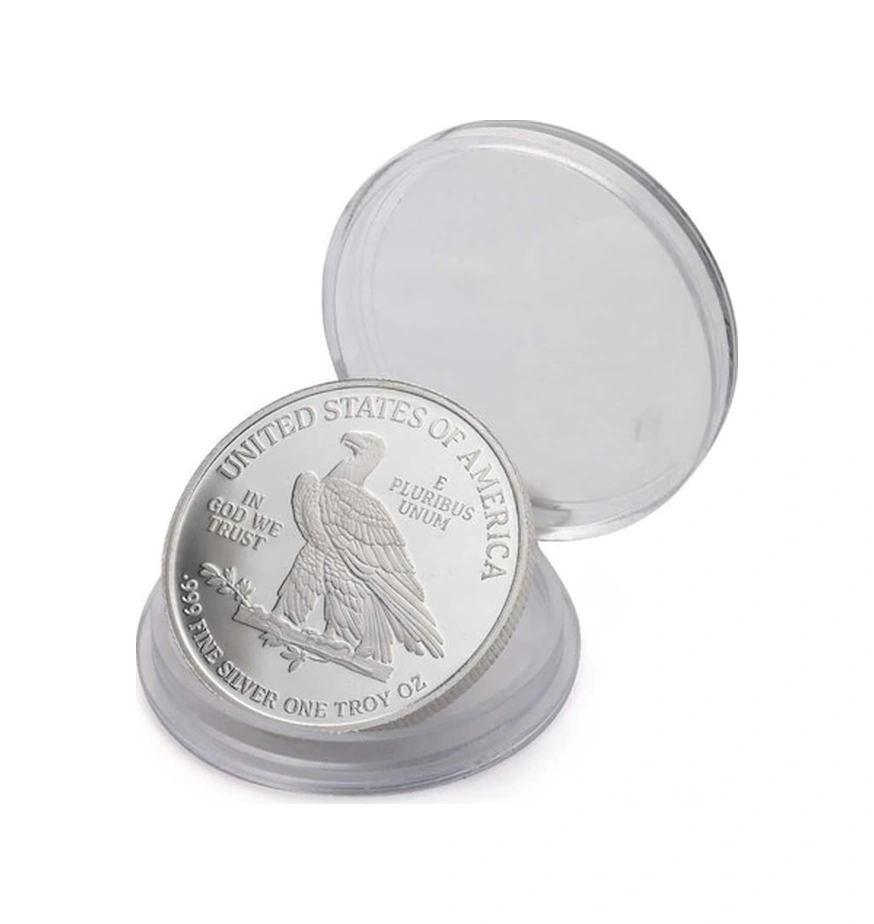 AgaKulche Amerikan Kartalı Gümüş Sikke Coin