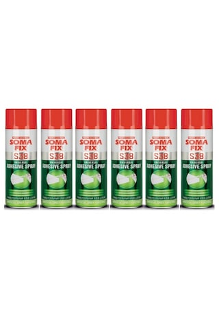 6 Ad Somafix 500ml Somafix Genel Amaçlı Sünger Sprey Yapıştırıcı