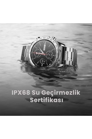 HiFuture FutureGo Pro 1.32" BT Arama AMOLED Ekran IP68 Su Geçirmez Akıllı Saat