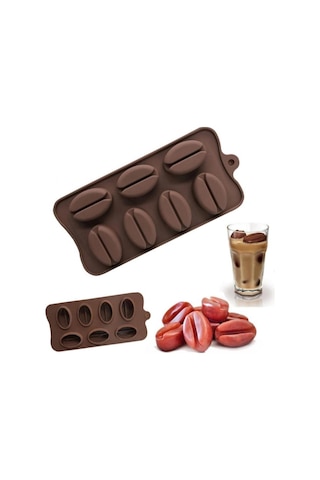 Büro Ev Ofis Mutfağı İçin Kahve Çekirdeği Motif Silikon Kalıp Diğer
