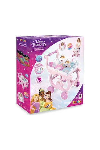 Smoby Disney Prenses Servis Arabası, Çay Ve Kahvaltı Oyun Seti 312502