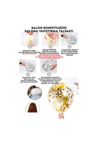 65 Balonlu Balon Zinciri 30 Küf Yeşili ,15 Mat Beyaz, 10 Krom Gol