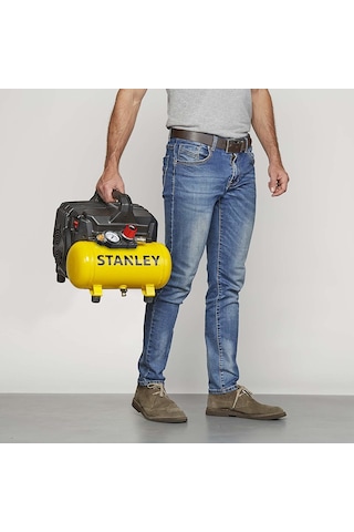 Stanley DST 100/8/6 1 Hp 8 Bar 6 LT Çok Sessiz Hava Kompresörü