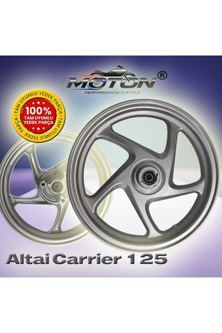 Altai Carrier 125 Ön Jant 12 İnç Gri