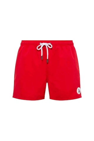 U.S. Polo Assn. Erkek Kırmızı Orta Boy Deniz Şortu 22006 Kırmızı
