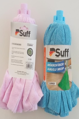 Suff 2 Adet Suff Mikrofiber Havlu Mop Large
