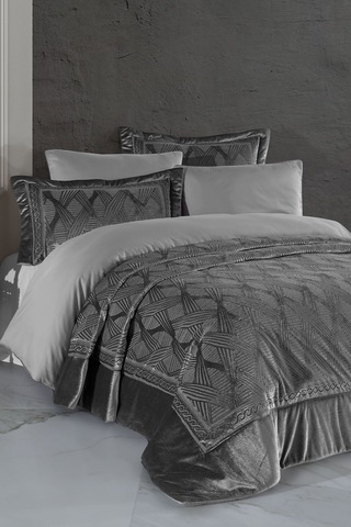 Elart Hera Çeyiz Paketi 7 Parça Gri Gri