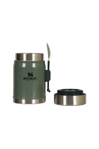 Stanley Classic Yemek Termosu Kaşıklı 0,4 L Yeşil