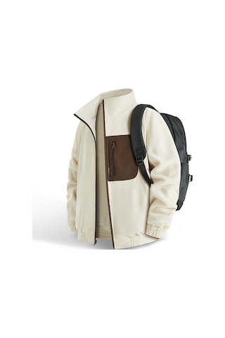 Yeni Gündelik İş Çok Yönlü Dik Yaka Çift Taraflı Erkek Ceketi Gri