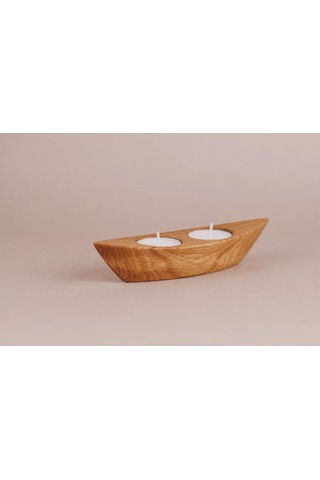 Tateplota İç Dekorasyon İçin Ahşap Lületaşı Şamdan 197246553 Aromatik