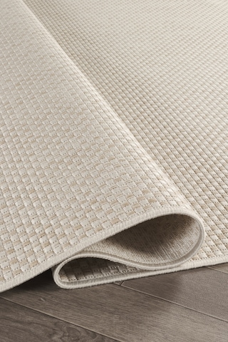 Sisalux 3081 Krem Bej Sisal Dokuma Jüt Kilim Hav Toz Vermez Halı Salon Mutfak Oturma Odası Halısı Krem - Bej