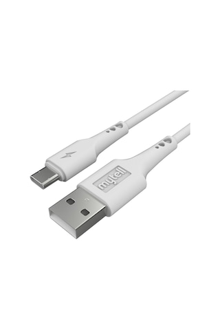 Mytell MY-DK107 Type-C Data Kablosu 1 M My Neck Beyaz