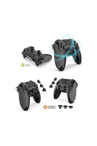 Tp4-0421 Ps4 6 Eksen Yönlü Dual Titreşimli Bluetooth Ergonomik Oyun Kolu