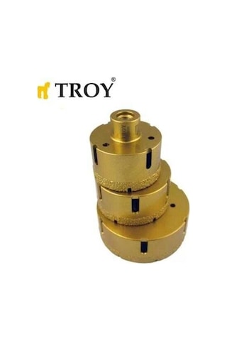 Troy 27450-68 Avuç Taşlamalar İçin Seramik Kuru Elmas Delici, 68mm
