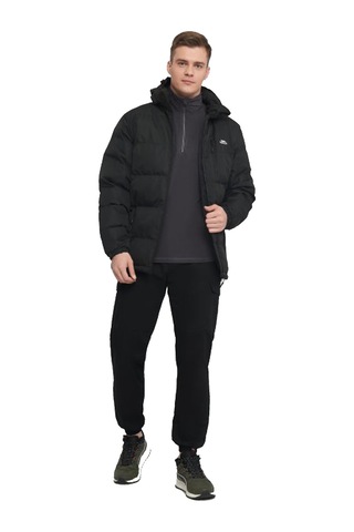 Trespass Clip Padded Erkek Outdoor Mont Siyah