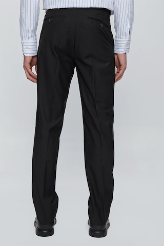İmza Siyah Gabardin Yan Cep Açık Paça Basic Comfort Fit Esnek Pantolon 1003255005 Siyah