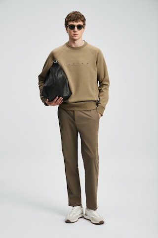Lufian Erkek Cooper Sweatshirt 112030177 Kum Kum