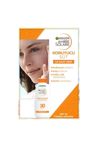 Garnier Ambre Solaire Güneş Kremi Koruyucu Süt SPF 30 200 ML