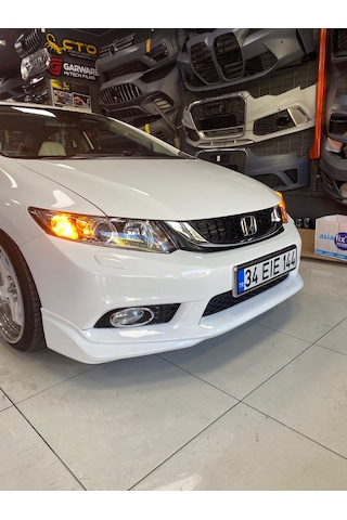 Honda Fb7 Modulo Ön Tampon Eki Nh-578 Beyaz Renk Kodu Boyalı Plastik