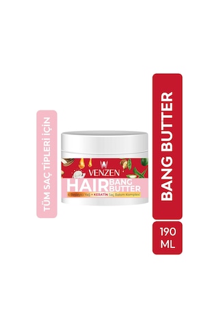 Profesyonel Bang Butter 6 Besleyici Yağ Onarıcı Keratin Komplexi Saç Bakım Yağı, Maskesi 190 Ml