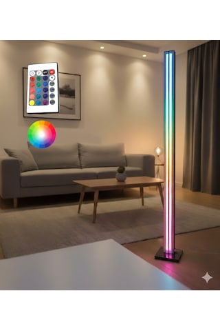 Kumandalı Rgb Led Lambader Ambians Aydınlatması Değişken Renk